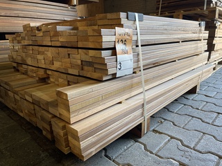 Ca. 263x Ipé planken geschaafd Country Grade, 21x70mm, lengte 30/95cm,
